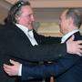 Wo die Liebe einst hinfiel: Gérard Depardieu und Wladimir Putin im Jänner 2013