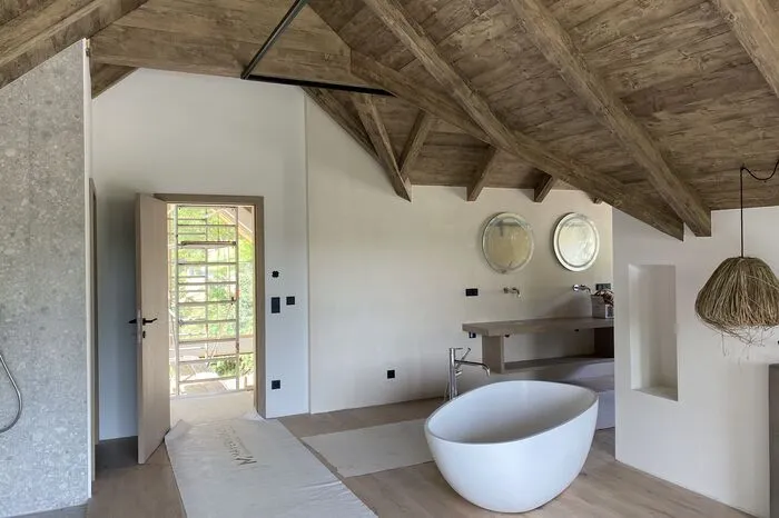 So sieht aktuell das Schlafzimmer im Farmhouse aus