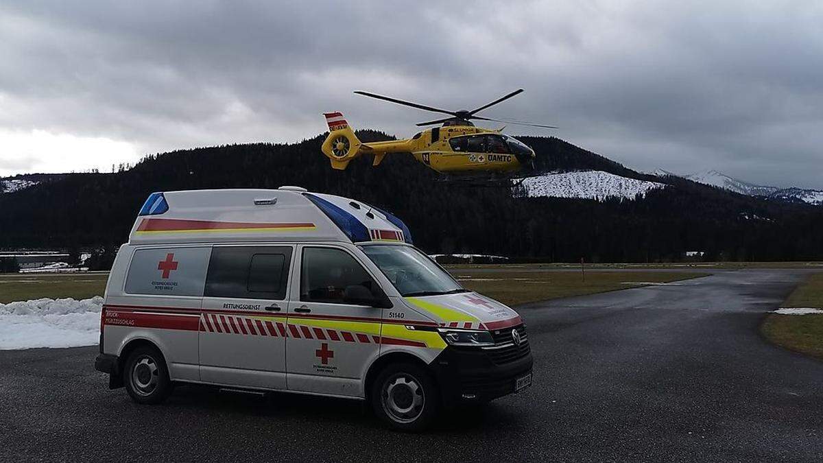 Der 5-Jährige wurde ins Krankenhaus nach Amstetten geflogen