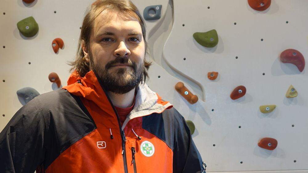 Stefan Schröck aus Admont ist stellvertretender Landesleiter der Bergrettung Steiermark