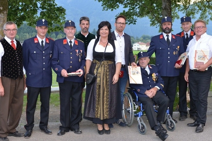 Auch zahlreiche Ehrengäste überbrachten ihre Glückwünsche.