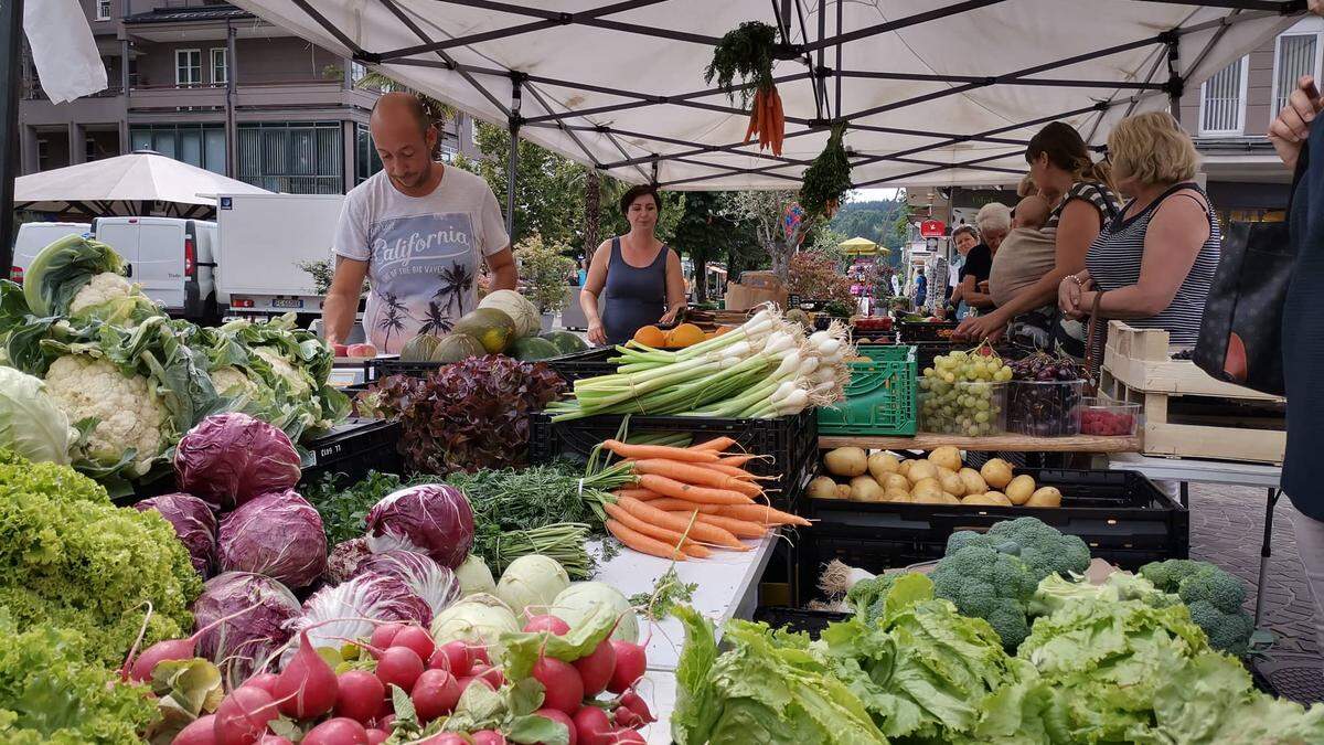 Der Veldener Wochenmarkt ist einer der vier nominierten Märkte bei der Platzwahl 2023