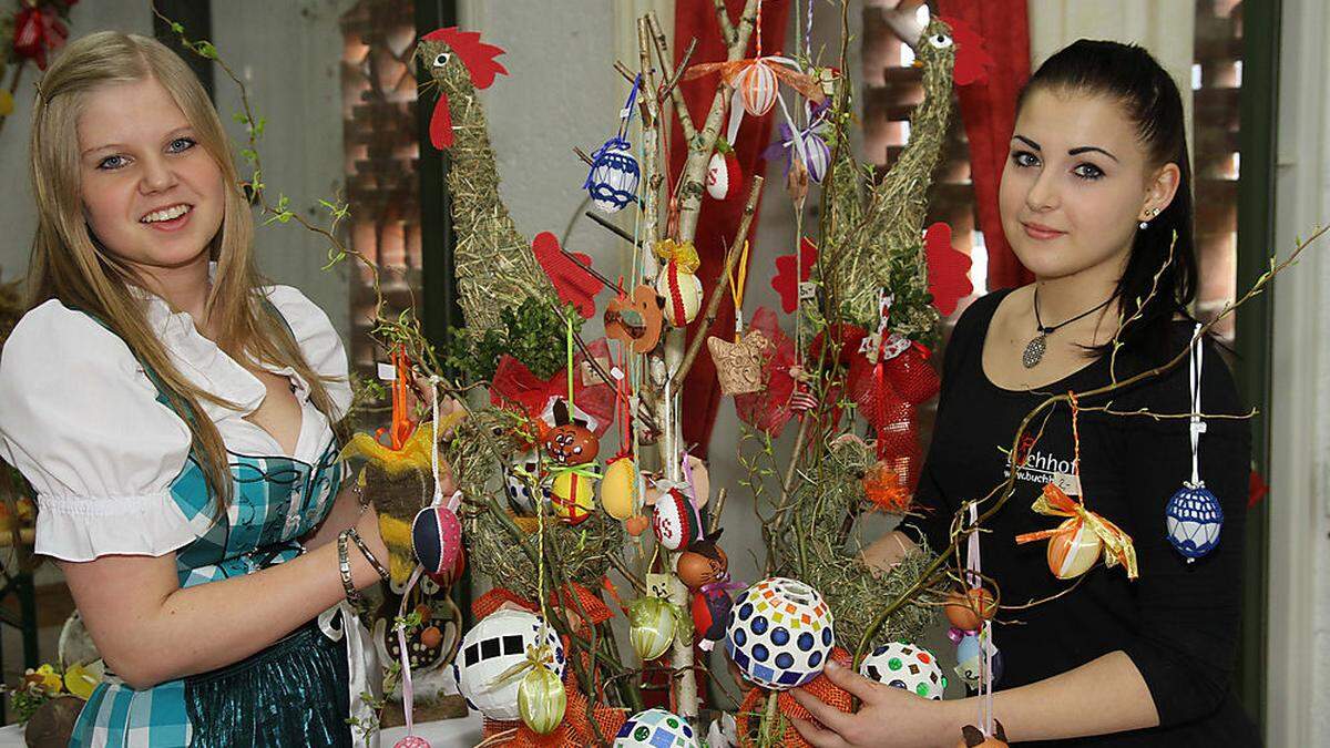 Der Ostermarkt der Landwirtschaftlichen Fachschule Buchhof öffnet am 6. April seine Pforten