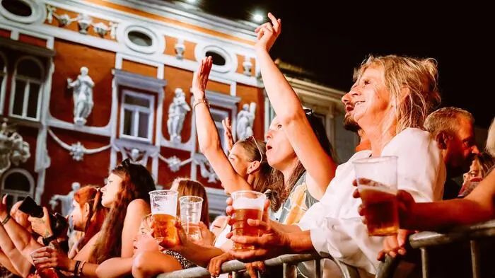 Vergangene Woche wurde am Leobener Hauptplatz der Sommer und die Musik in den Vordergrund gestellt