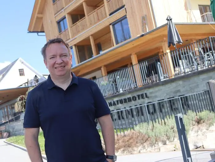 Simon Bauernhofer, Hotelier auf der Brandlucken