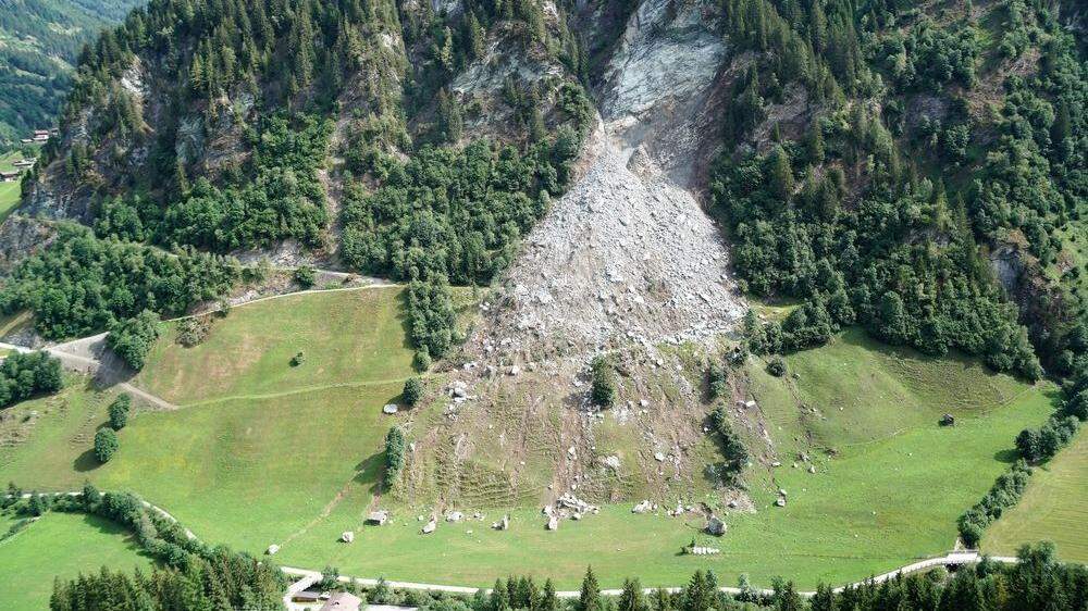 Erneut massive Felsstürze im Salzburger Großarltal