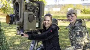 Auch das Bundesheer gab Einblicke in seine Tätigkeitsfelder