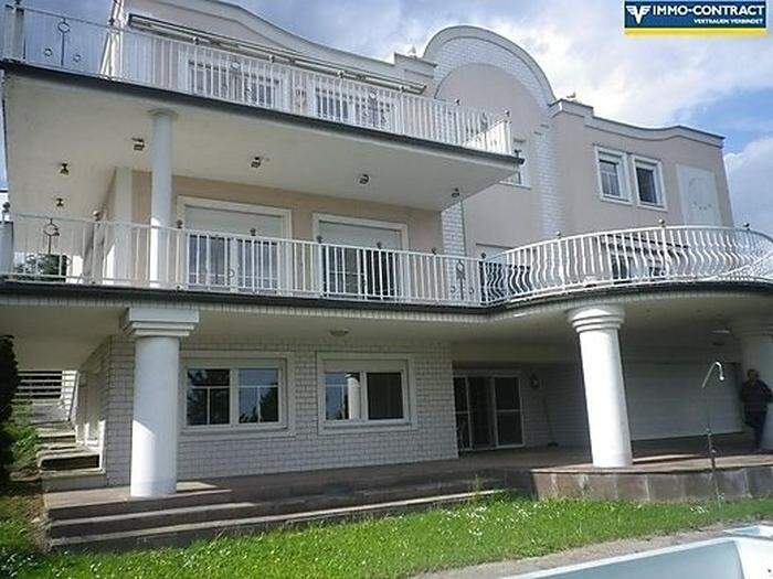 Villa in Eisenstadt: 750 Quadratmeter Wohnfläche, acht Zimmer, eine Million Euro. 