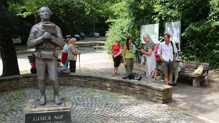 Sammelpunkt für die Wanderung war der Parkplatz Seegraben am Bergmandl.