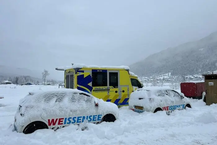 30 bis 40 Zentimeter Neuschnee gab es seit Montag am Weißensee.