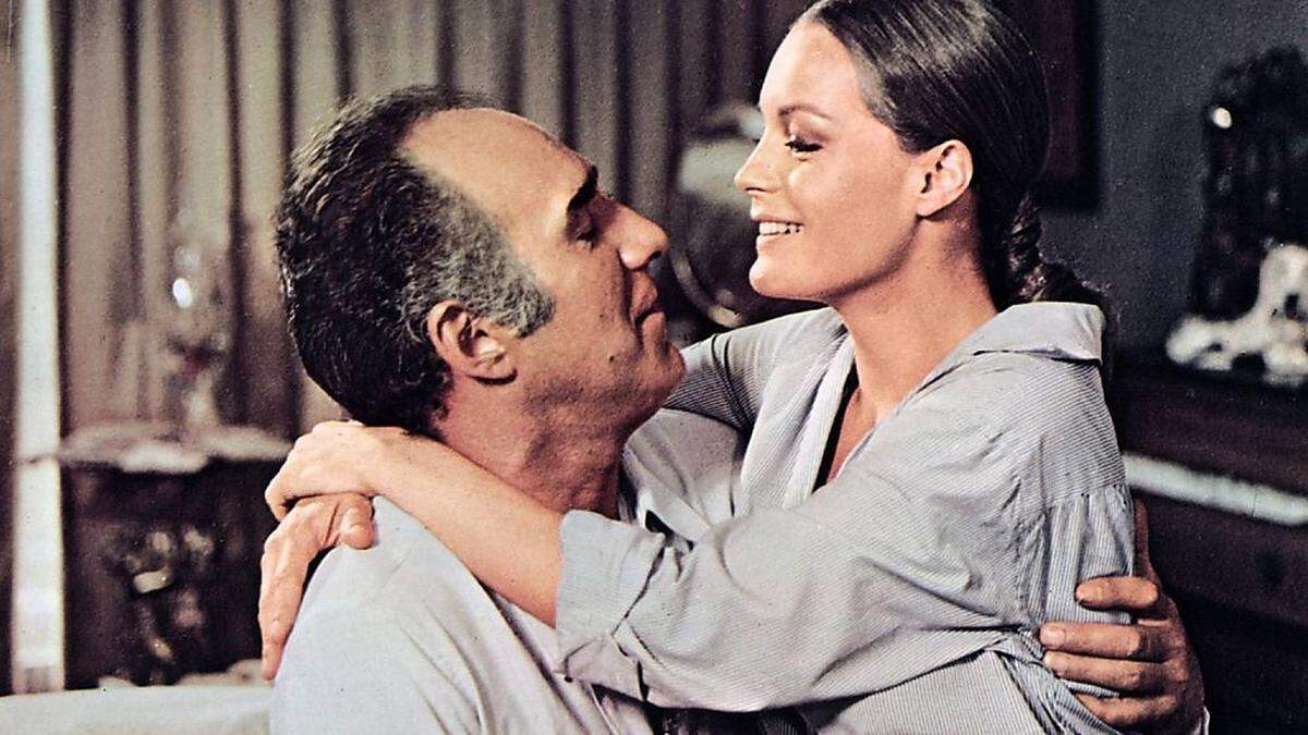 Michel Piccoli und Romy Schneider in &quot;Die Dinge des Lebens&quot; 