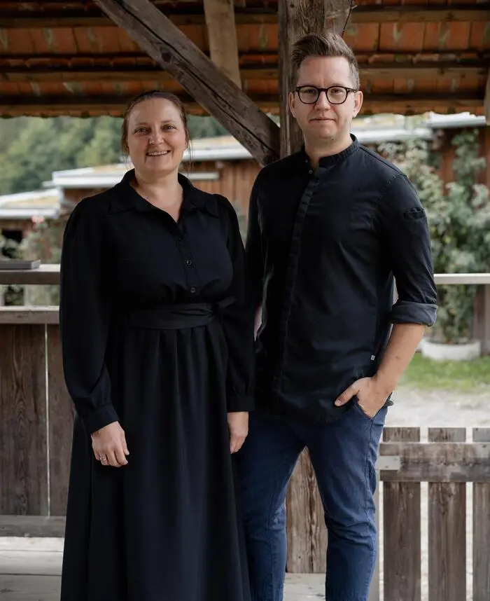 Patrick Faist hat mit Birgit Preschan im Broadmoar den Stern erhalten.