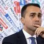 Italy's Foreign Minister Luigi Di Maio gives a press conference at the Foreign Press Association in Rome, on February 27, 2020. (Photo by Tiziana FABI / AFP)