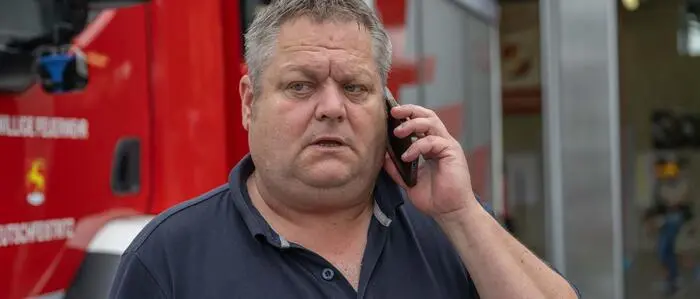 Feuerwehr-Kommandant Andreas Reiter