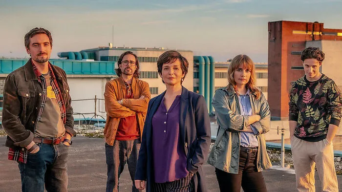 Sie treten in der ORF/ZDF-Serie "Soko Linz" ihren Dienst an: Daniel Gawlowski, Alexander Pschill, Katharina Stemberger, Anna Hausburg, Damyan Andreev. 