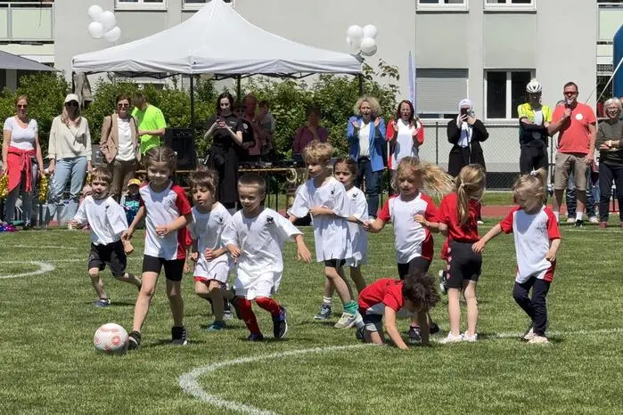 Dabei gab es ein inklusives Fußballturnier
