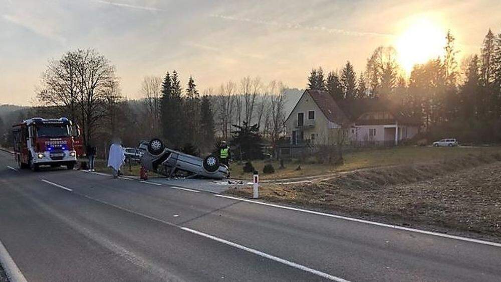 Unfall in Etzersdorf-Rollsdorf