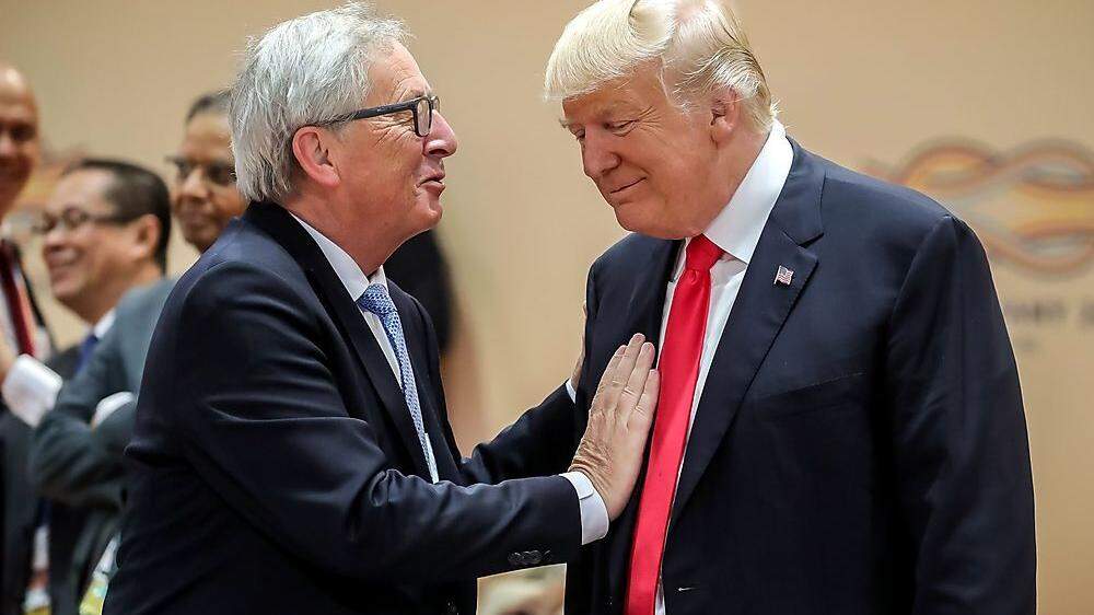 Juncker und Trump