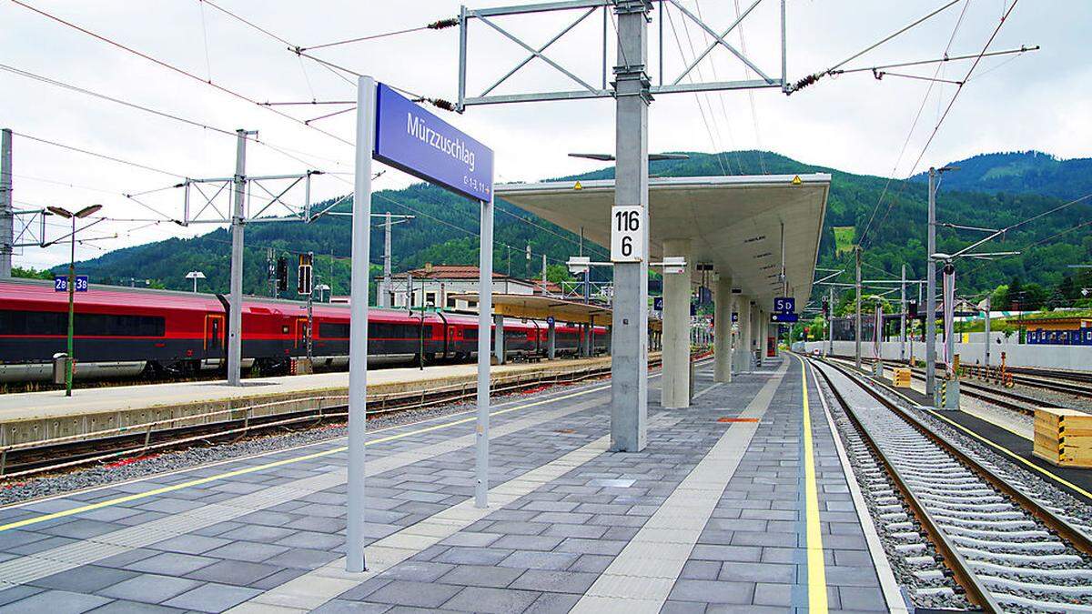 Die neuen Bahnsteige werden ab Montag in Betrieb sein