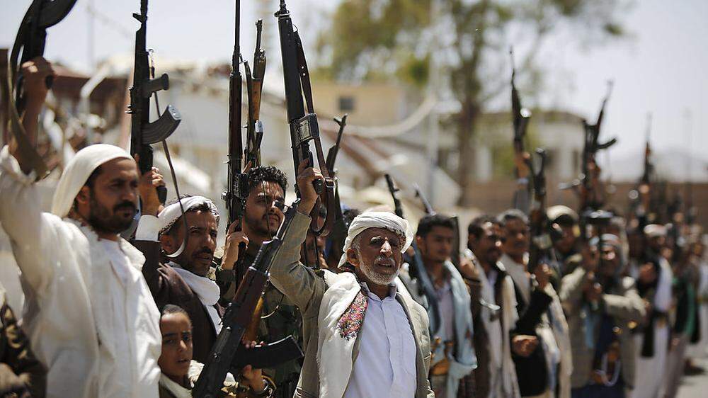 Archivbild von Huthi-Kriegern