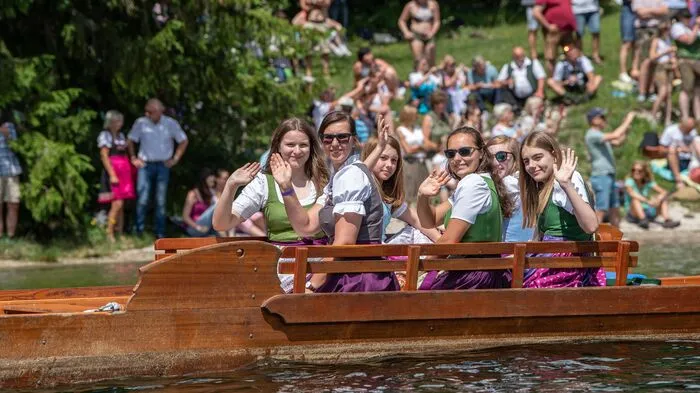 Für viele der Höhepunkt beim Narzissenfest ...