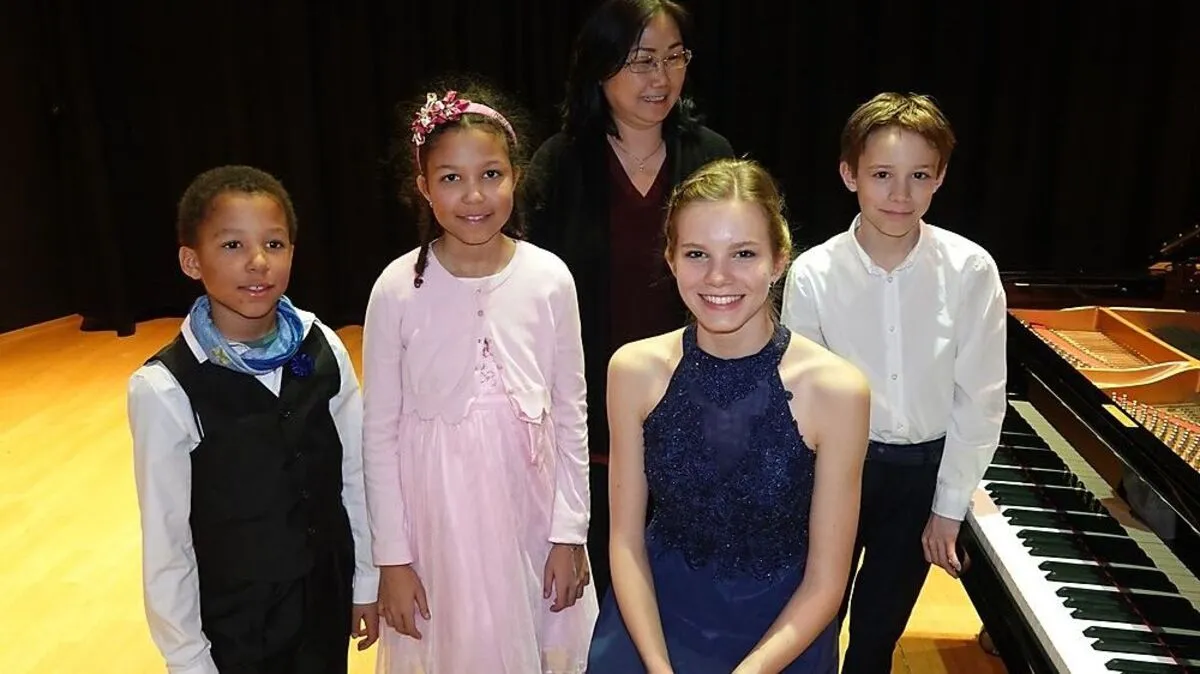 Junge Solisten am Klavier