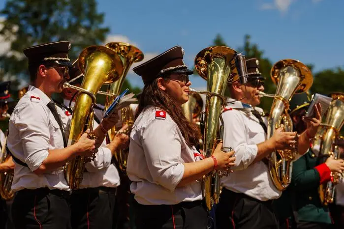 Anlass ist der 70. Geburtstag der Feuerwehrmusik Eisbach-Rein