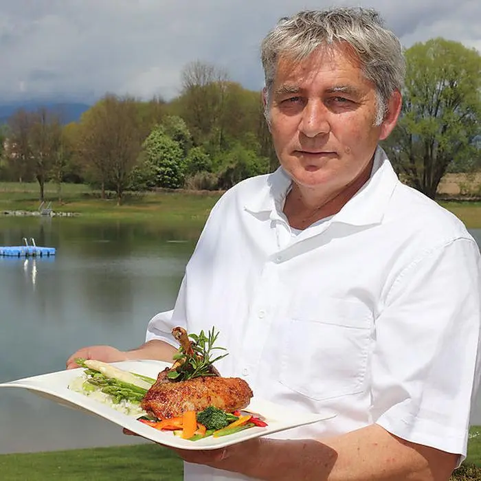 Bernhard Jandl vom Restaurant Anfora am St. Andräer See