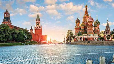 Der Kreml und die St. Basilius-Kathedrale