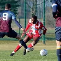 GAK-Neuzugang Sadik Fofana gegen Rijeka