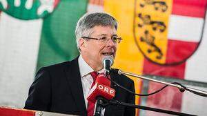 SPÖ-Chef Landeshauptmann Peter Kaiser bei der Festansprache