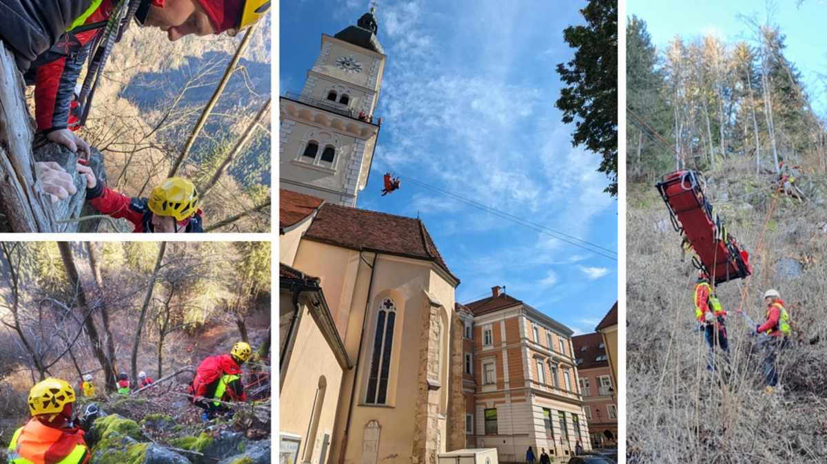 Die Bergrettung leistet unterschiedliche Einsätze