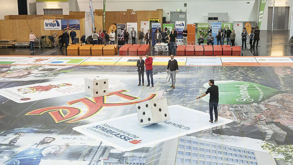 Junge Wirtschaft baute das größte der DKT der Welt in Graz auf