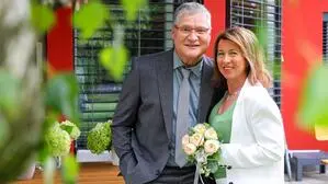 Verliebte Blicke bei Heide und Gerhard