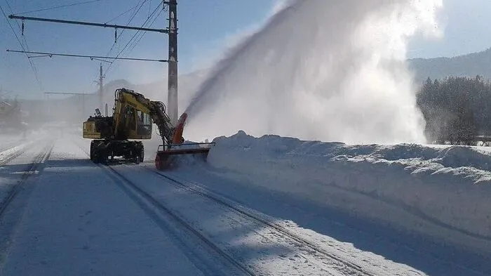 Weg mit dem Schnee