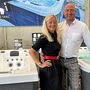 Waterwave-Spas-Geschäftsführer und Eigentümer Wolfgang Rutter mit Partnerin und Prokuristin Sandra Bürger