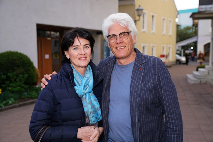 Brigitte Stocker mit Udo Reichmann