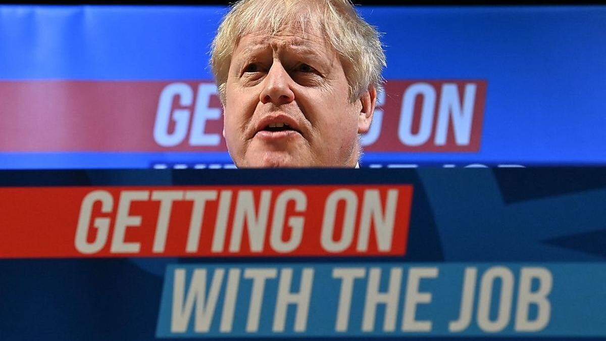 Der britische Premierminister Boris Johnson