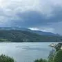 Am Mittwochnachmittag braute sich ein Gewitter über dem Millstätter See zusammen