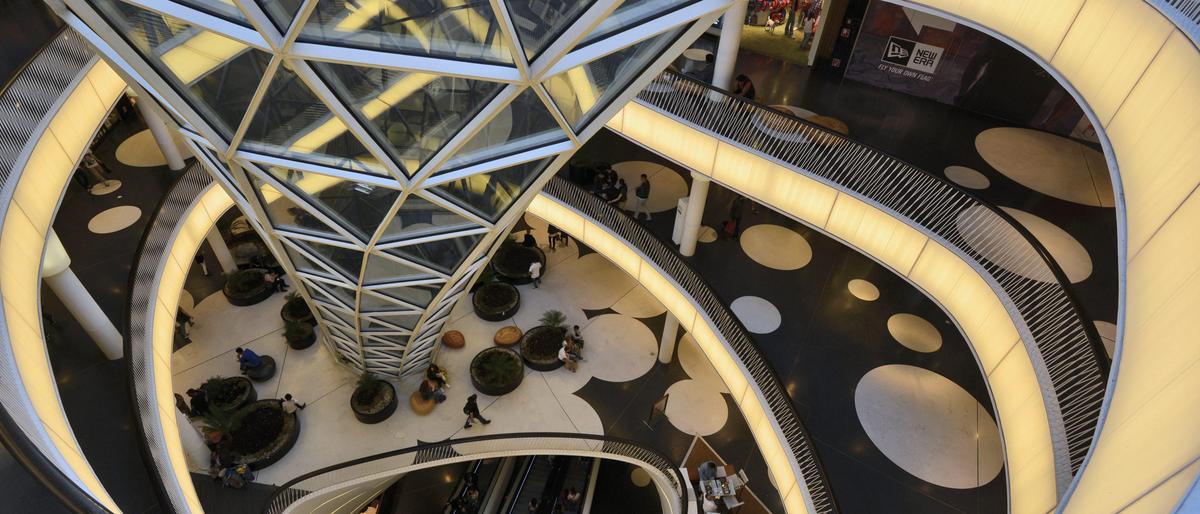 Shopping-Center in Frankfurt: Die deutsche Wirtschaft droht weiter zurückzufallen
