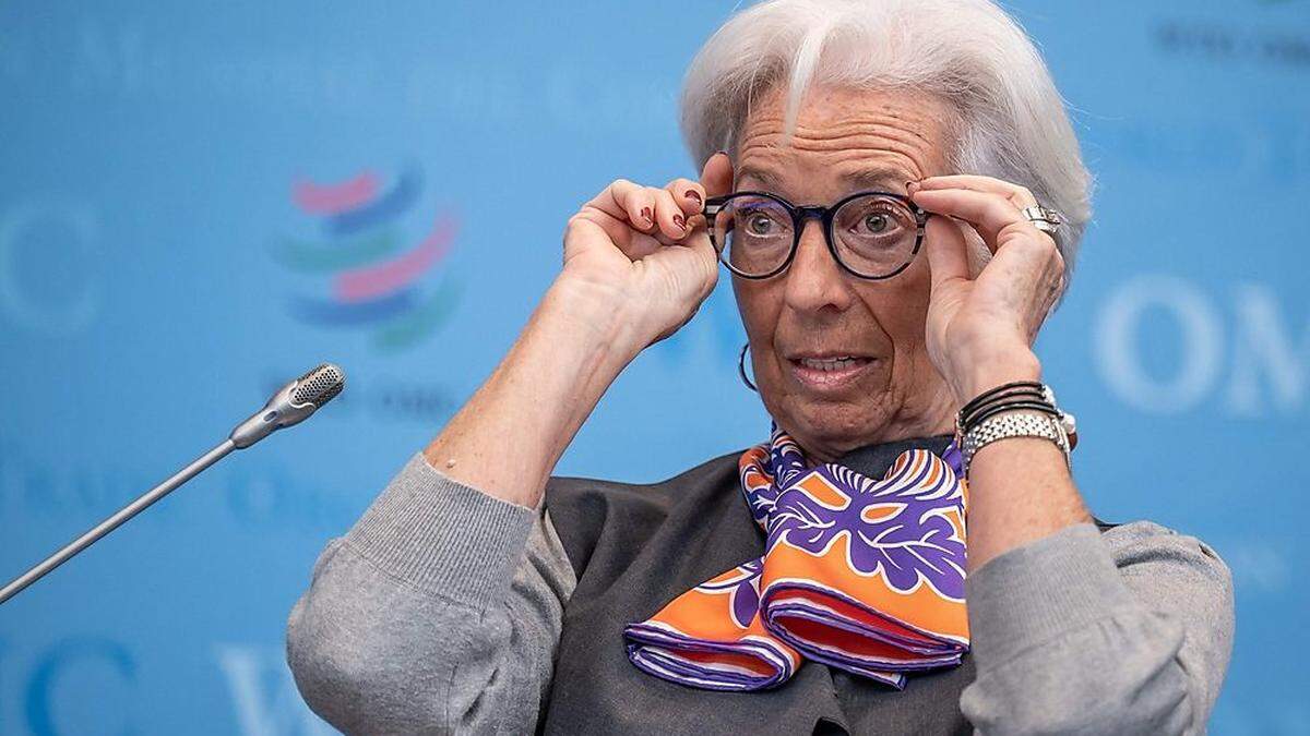 Die EZB um Präsidentin Christine Lagarde gibt heute ab 14.15 Uhr bekannt, ob die Leitzinsen erneut angehoben werden oder die Notenbank eine Pause einlegt 