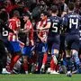 Zwischen Atletico Madrid und Manchester City ging es äußerst turbulent zu.