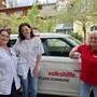 Heimhilfe Jacqueline Herold, DGKP Ingrid Enthaler vom Mobilen Dienst der Volkshilfe Weiz und Irmgard Haberl vom Betreuten Wohnen Fladnitz an der Teichalm 