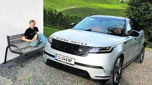 Cheftester Walter Röhrl und der Range Rover Velar