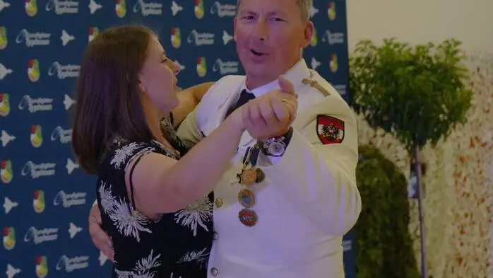 Gefeiert wurde am Donnerstag beim ersten Sommerball des Überwachungsgeschwaders in Zeltweg. 