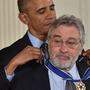 De Niro und Obama mit der Medal of Honor