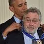 De Niro und Obama mit der Medal of Honor