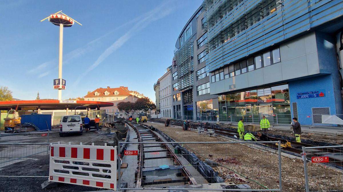 Die Baustelle zur Innenstadtentflechtung sorgte und sorgt bei Unternehmern für Unruhe