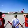 Der Flieger mit Österreichs Nationalteam hob am heutigen Donnerstag ab