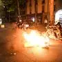 In Paris kam es zu schweren Ausschreitungen